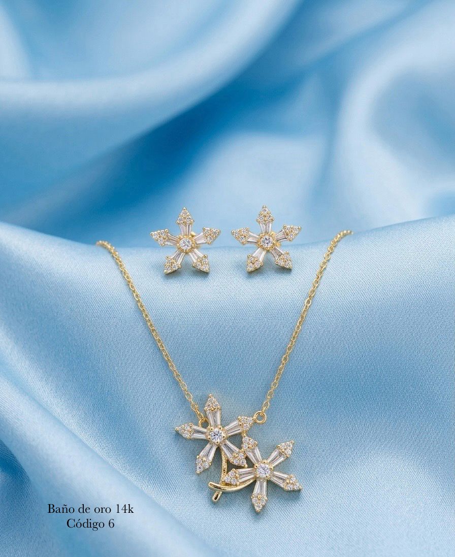 Jueguitos de baño de oro de 14k🌟