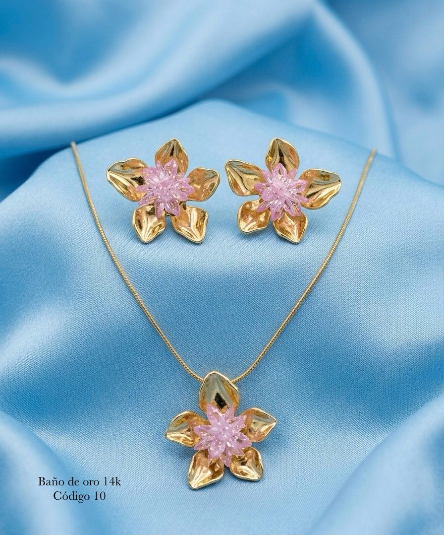 Jueguitos de baño de oro de 14k🌟